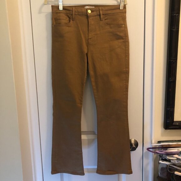Frame Denim Denim - Frame Le Crop Mini Boot Brown Size 28 NWOT